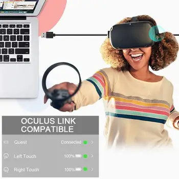 5m VR Cablu prelungitor USB3.0 Stabil Linie de Date de Tip A-C set de Căști USB Cablu Pentru Oculus Quest Link-ul Oculus Rift-S VR Accesorii
