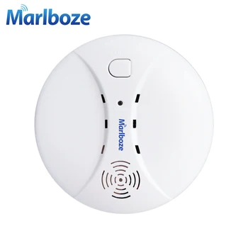 Marlboze Wireless 433mhz Smog Detector Fotoelectric de Fum de Foc Senzor Wireless pentru Acasă de Securitate WIFI GSM Sistem de Alarma