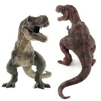 Mare De Plastic Jurassic Indominus Rex Figurine Lume Dinozaur Brachiosaurus Plesiozaur Model Pentru Copii Jucarii Pentru Copii Cadouri
