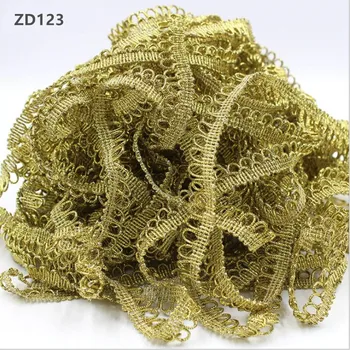Latime 1.8 cm lățime aur val de dantelă dans popular costume costume rochie de mireasa accesorii de moda ZD123