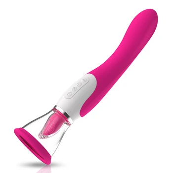 3 În 1 Supt Vibratoare Jucarii Sexuale pentru Femei Pizde Lins Jucărie Limba punctul G Stimulator Încălzire Masina de Sex Jucării pentru Adulți