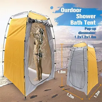 Portabil în aer liber, Baie cu Dus Cort Schimbarea Amenajare Camera Impermeabil Cort de Camping Adăpost Plaja de Confidențialitate Toaletă corturi