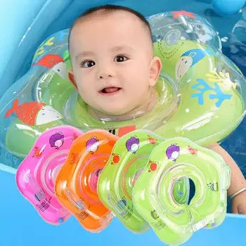 3 Culoare De Inot Pentru Copii Accesorii Gât Float Inel De Siguranță Pentru Sugari Float Cerc Pentru Baie De Apă Gonflabile Gonflabile