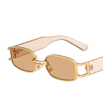 Tendință Mică Cadru ochelari de Soare Pentru Femei de Lux de Designer Streetwear Partid Cadou Ochelari Cadru Gros Hip Hop de sex Feminin de Ochelari de UV400