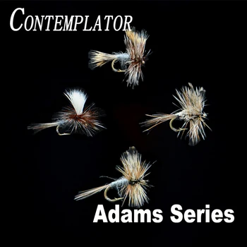 CONTEMPLATOR 4styles 14#16# Adam Serie zboară 5 buc/cutie chintesența muscă uscată adam parasuta wulff irrestible zbura de pescuit lures