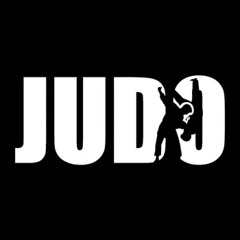 Masina fierbinte Autocolant Judo Sport Wrestling Luptator Accesorii de Vinil Styling Auto Acopera Zgarieturi rezistent la apa Motocicle PVC 19CM*8CM