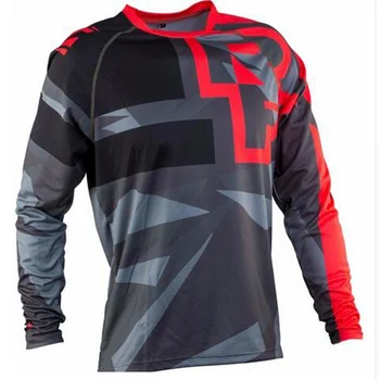 Pista de curse Jersey Motocross jersey mx alpin ropa mtb mountain bike tricou echipamentelor Motor cross îmbrăcăminte FXR MTB DH
