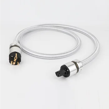 De înaltă Calitate OFC de Alimentare Conectați cablul audio HIFI Schuko AC cablu de alimentare hi-end UE cablu de alimentare cablu cu UE placat cu aur priza de putere