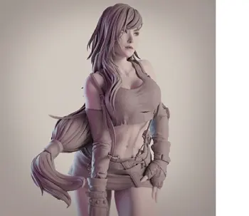Rasina Figura Kit 1/6 Final Fantasy VII Tifa Nevopsite Garaj Rășină Model de Kit