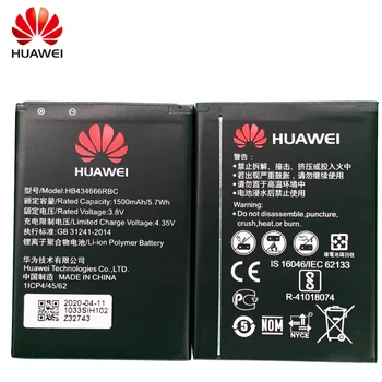 Originale HUAWEI HB434666RBC Pentru Router Huawei E5573 E5573S E5573s-32 E5573s-320 E5573s-606 -806 1500mAh Baterie Telefon Inteligent