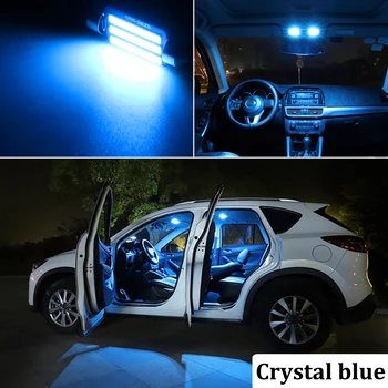 BMTxms 7Pcs Canbus LED-uri Auto de Interior Hartă Cupola de Lumina Lămpii numărului de Înmatriculare Pentru Jeep Wrangler JK 4 Usi Perioada 2007-2018 Accesorii Auto