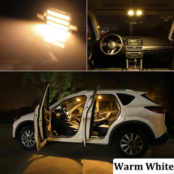 BMTxms 7Pcs Canbus LED-uri Auto de Interior Hartă Cupola de Lumina Lămpii numărului de Înmatriculare Pentru Jeep Wrangler JK 4 Usi Perioada 2007-2018 Accesorii Auto