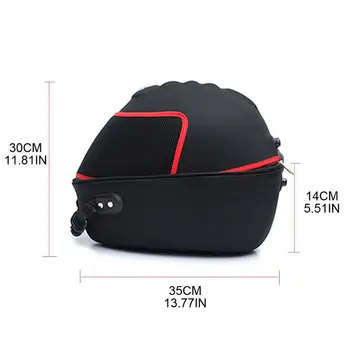 2021 Nou Casca Motocicleta Sac de Spate Coada Instrument de bagaje rezistent la apa Portabil Geantă de mână
