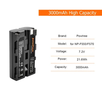 NP-F550 NP-F570 NP-F530 NP-F330 Bateriei Pentru Sony CCD-RV100 CCD-RV200 CCD-SC5 CCD-SC6 CCD-SC55 CCD-SC65 CCD-TRV66 Video cu LED-uri Lumina