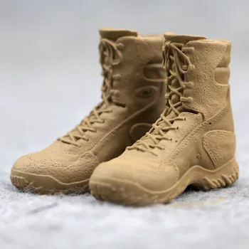 1/6 Scară Soldații de sex Masculin Pantofi Mid-high boots Cizme ghete bocanci O-desert cizme Cizme Modelul De 12