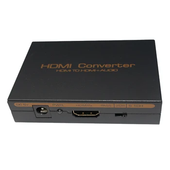 Hdmi audio extractor HDMI la HDMI Optic TOSLINK SPDIF + RCA L/R Audio Converter Extractor Audio HDMI Splitter Adaptor