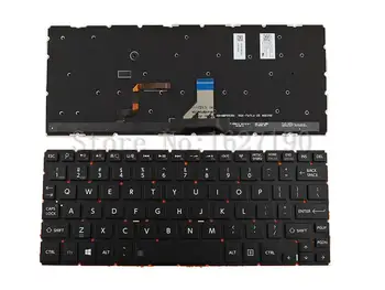 NE Tastatura Pentru laptop Toshiba Satellite Radius P25W-C P20W-C NEGRU cu iluminare din spate Win8 PN:9Z.N8PBU.701 0KN0-DV1US13 Nou Laptop Tastaturi