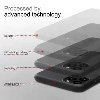 De caz Pentru iphone 11 Pro Max NILLKIN Super Frosted Shield matte capacul din spate de caz pentru iphone 11