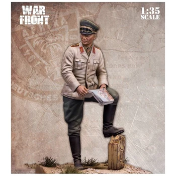 Scara 1/35 Nevopsite Rășină Figura Rommel GK figura