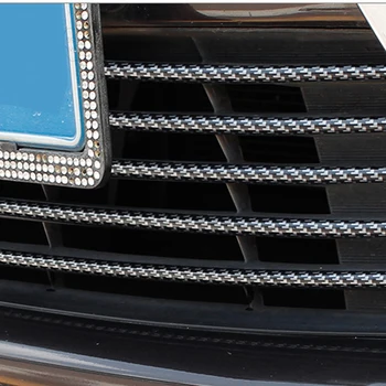 4M/8M Styling Auto Bara Laminat Benzi Tapiterie Butuc Roata Protecție la Impact Grila din fibra de Carbon Benzi Decorative Accesorii Auto