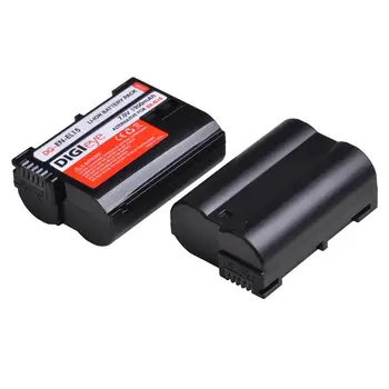 3Pcs Baterii + LED Dual USB Încărcător pentru EN-EL15 RO-EL15A Baterie si Nikon D600 D610 D750 D800 D810 D850 D7000 D7100 D7200 1 v1