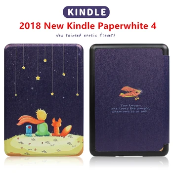 Încheietura Restul Smart case pentru Noul Amazon Kindle Paperwhite 4 Magnetic flip Cover pentru Paperwhite PQ94WIF 2018 Tableta Caz