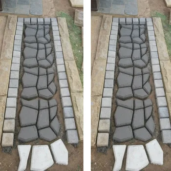 Podea Calea Filtru de Mucegai Mucegai Beton Reutilizabile DIY Pavaj Durabil pentru Grădină cu Gazon, SEC88