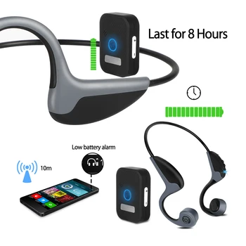 Conducție osoasă Auditive cu Bluetooth Os căști fără Fir auditive Portabil Sport cască mini Amplificator de auz