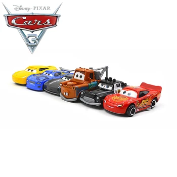 1:64 Disney Pixar Cars 3 Metalic Black Storm Jackson Mașină De Jucărie Fulger McQueen Curz Masina Jucării Băiat Ziua De Nastere Cadou De Crăciun