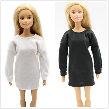 Moda Rochie Lunga de 11 Inch Barbie Haine Papusa Barbie Accesorii Fetița Cadou de Ziua pentru Copii Drăguț Copil Născut Haine