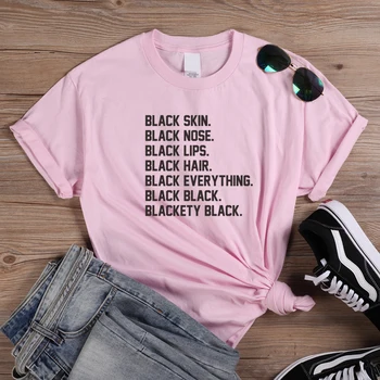 Negru Oameni de Cultură Tricou Femei Streetwear Harajuku Teuri Melanina Tricouri Femei Hipster Credință Slogan T-shirt, Blaturi Dropship
