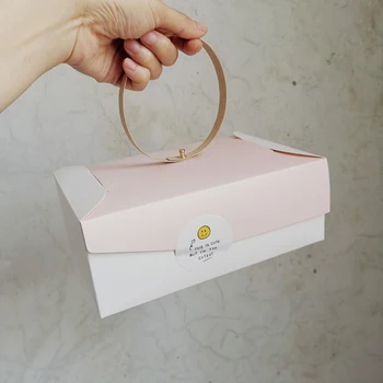 10buc Portabil bomboane ambalaje de hârtie flori cutie cadou коробка упаковка petrecerea de nunta Cookie-uri de Ciocolată Hârtie Sac de Cadouri