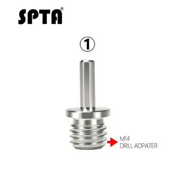 SPTA Burghiu Aapter Fir Pentru Lustruire pad & Cârlig Buclă Placă de Susținere Backing Pad & Polisat 5/8