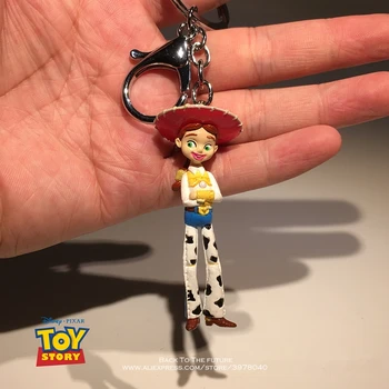Disney Toy Story 3 Jessie 7cm Versiune Q Figura de Acțiune Postura Anime Decor Colecție de Figurine model de Jucărie pentru copii cadouri