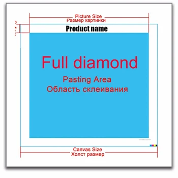 HOMHOL Plin Patrat/Rotund Burghiu 5D DIY Diamant Pictura 