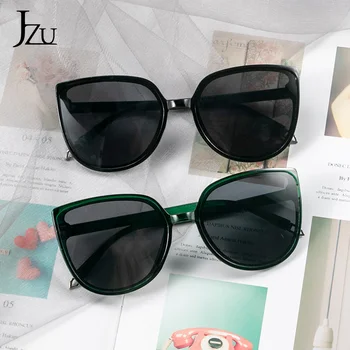 Okulary przeciwsłoneczne kocie oczy damskie retro luksusowe ponadgabarytowe okulary przeciwsłoneczne Cateye przezroczyste soczew