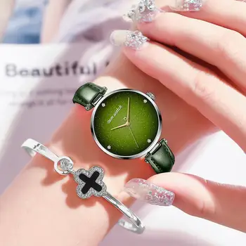 DOM Lux de Top Moda Femei Cuarț Încheietura Ceas Elegant pentru Femei Ceasuri din Piele Impermeabil Ceas Fată Model de Ceas G-1292