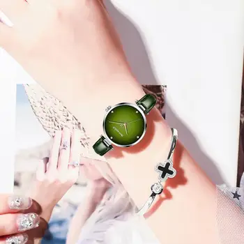 DOM Lux de Top Moda Femei Cuarț Încheietura Ceas Elegant pentru Femei Ceasuri din Piele Impermeabil Ceas Fată Model de Ceas G-1292