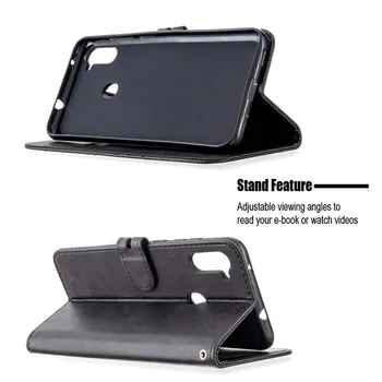 Piele Flip Portofel Caz pentru Huawei Honor 8C Stil de Carte de Telefon Caz pentru Huawei Honor8C 8 C Acopere 3D Vision Cazuri de Piele