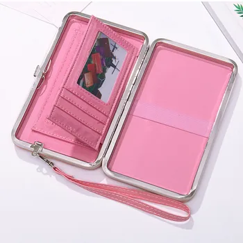 Femei portofel geanta cu toc pentru femei brand numele titularul cardului de afaceri telefon mobil sac de ambreiaj sac de piele de sex feminin cutie de prânz 533