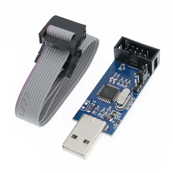 20buc USBASP USBISP AVR Programator USB ISP-ul USB ASP ATMEGA8 ATMEGA128 Suport Win7 64K