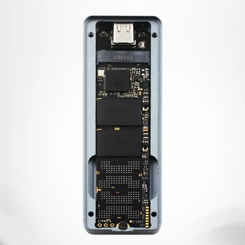M. 2 NVME din Aliaj de Aluminiu pentru TypeC USB3.1 Gen2 HDD Mobil Cutie Solid state Drive Shell cu RTL9210 Principal de Comandă