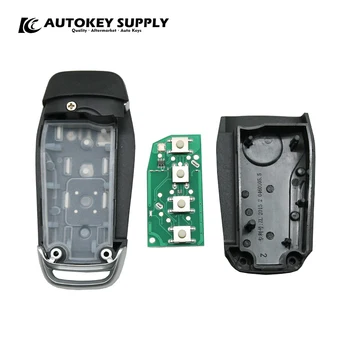 Auto-styling cheie de la Distanță pentru Tomografie cu sistem de alarma Pentru Ford 3 butoane Duble program (293/300) AKBPCP096