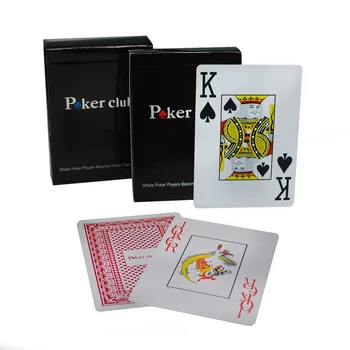 Plastic PVC Carti de Joc Joc de Cărți de Poker rezistent la apă și Plictisitoare poloneză Poker Club Casino Jocuri
