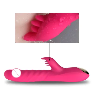 USB Reîncărcabilă 10 Viteza de Puternic Vibrator Rabbit Vibrator pentru Femei Clitorisul stimularea Masaj Vibrator G-spot Adult jucarii sexuale