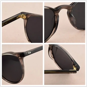 OV5183 epocă polarizat ochelari de soare femei 2021 Brand designer de lux ochelari de soare pentru barbati Rundă de Conducere femei UV400 ochelari de soare