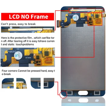 Testate LCD Pentru SAMSUNG Nota 5 Display N9200 SM-N920 N920C N920A N920F Display LCD Touch Screen de Asamblare Cu Cadou