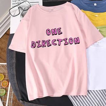 Supradimensionat Tricou 1D-O Direcție Print Harry Styles Grafic T-Shirt Streetwear Topuri Tricou Femei Harajuku Vara Mujer Camisetas