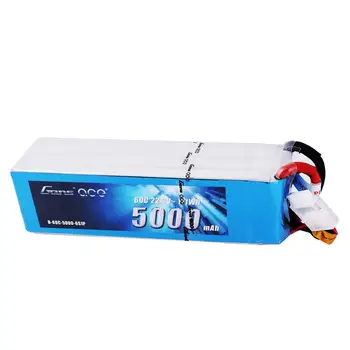 Gens ace 22.2 V 60C 6S 5000mah Baterie Lipo Pack cu CE5 Plug