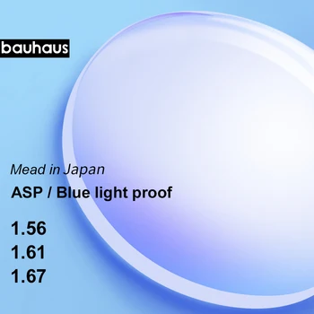 Japonia Anti-Blue lentile cu Indice Mare Asferice Miopie/Hipermetropie Prezbiopie baza de Prescriptie medicala de Calculator Optic de lentile Pentru Ochi Protec